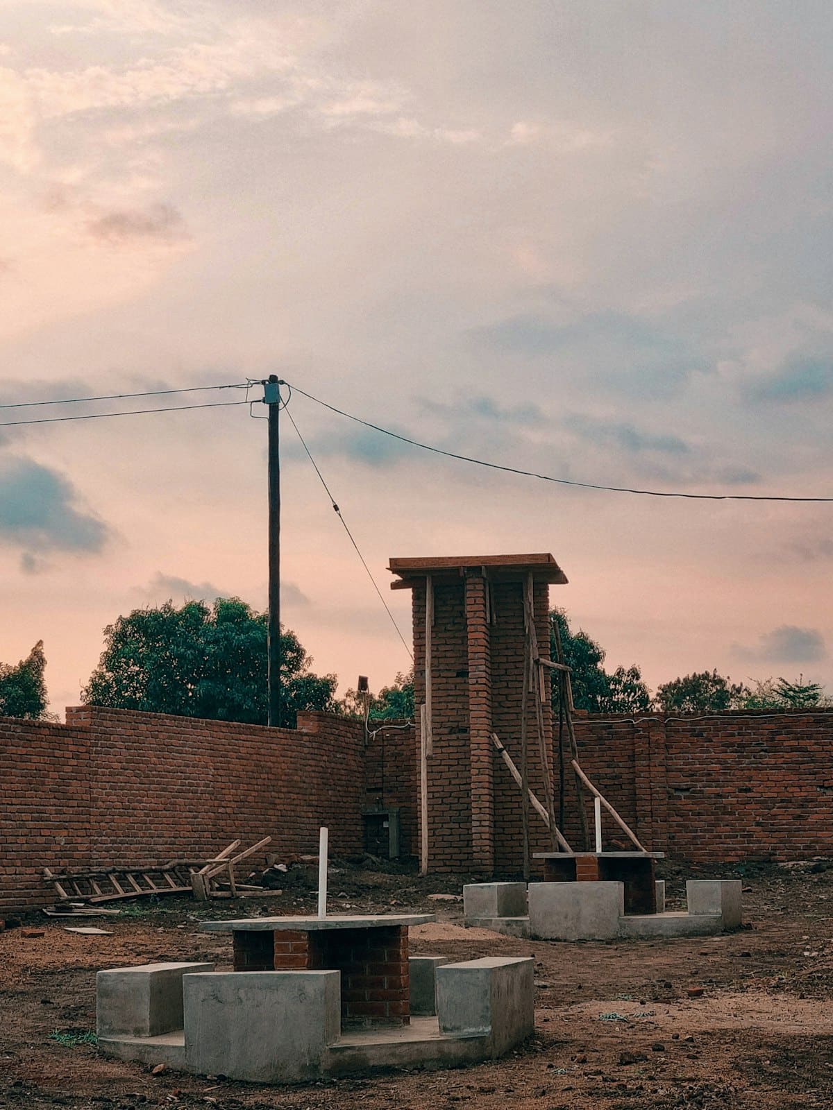 Solid masonry structure built to withstand coastal weather